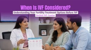 Fertility specialist explaining when IVF may be needed