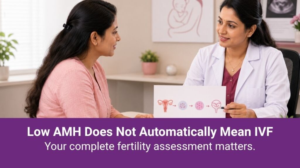 Fertility treatment options for women with low AMH